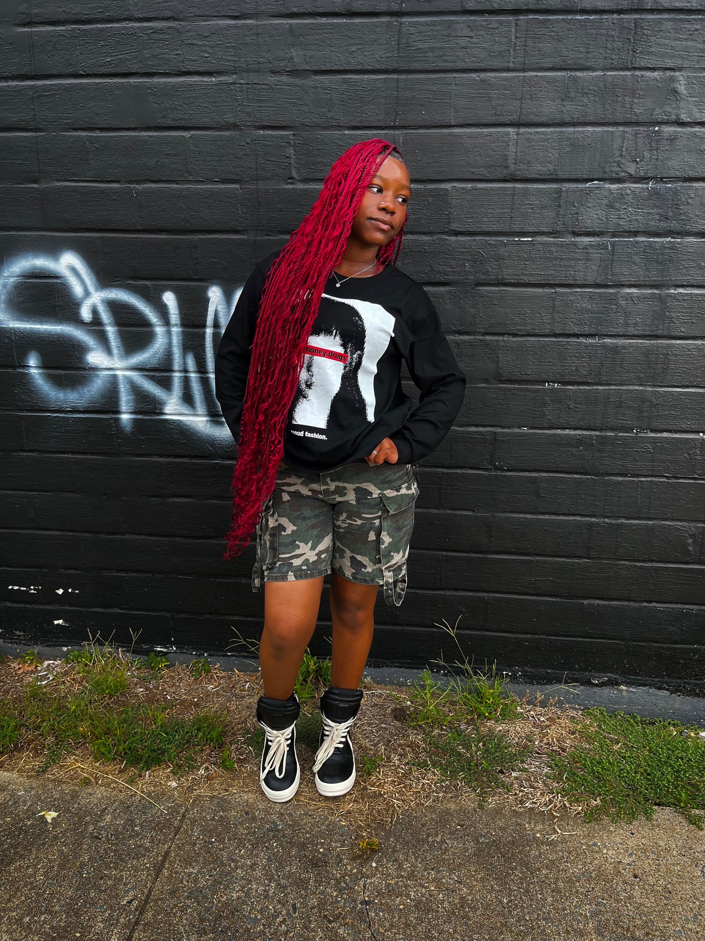 “S.M.D” long sleeve